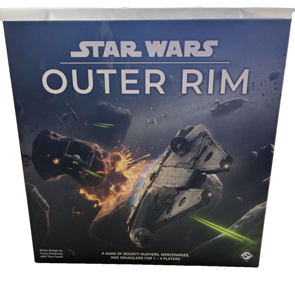 Star Wars Outer Rim Board Game Fantasy Flight Games 2019 Complete